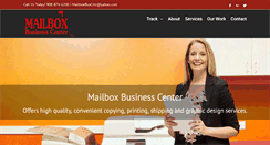 Desktop Screenshot of mailboxbc.com